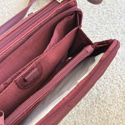 LOT 74L: Merlot Color Handbags: Lexi & Abbie, DSW & Rosetti