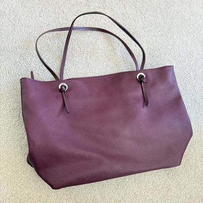 LOT 74L: Merlot Color Handbags: Lexi & Abbie, DSW & Rosetti