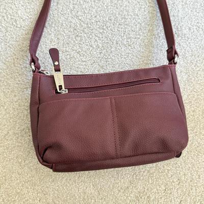LOT 74L: Merlot Color Handbags: Lexi & Abbie, DSW & Rosetti