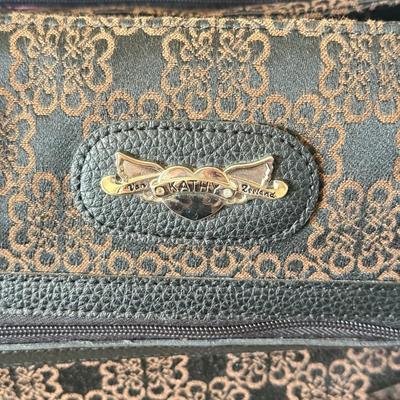 LOT 77L: Kathy Van Zeeland Overnight Bag & Jackson Slim Briefcase