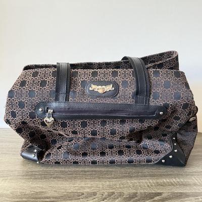 LOT 77L: Kathy Van Zeeland Overnight Bag & Jackson Slim Briefcase