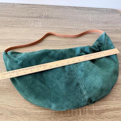 LOT 78L: Aldo Rainbow Glitter Purse, Navy Amanda Smith Shoulder Bag, Preivew Collection Purse & Green Hobo Shoulder Bag