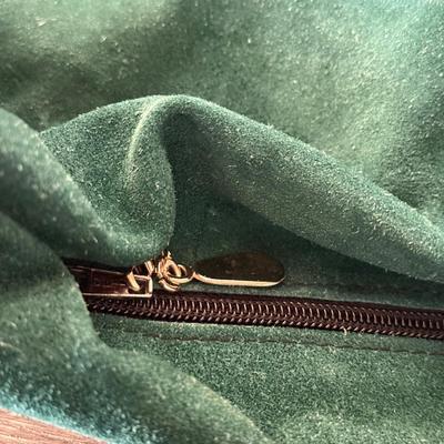 LOT 78L: Aldo Rainbow Glitter Purse, Navy Amanda Smith Shoulder Bag, Preivew Collection Purse & Green Hobo Shoulder Bag