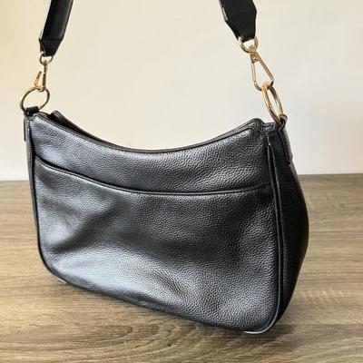 LOT 79L: Black Bags: Adrienne Vittandini, Liz Claiborne, Carlo D'Santi & Nordstrom