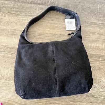 LOT 79L: Black Bags: Adrienne Vittandini, Liz Claiborne, Carlo D'Santi & Nordstrom