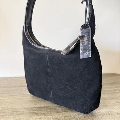 LOT 79L: Black Bags: Adrienne Vittandini, Liz Claiborne, Carlo D'Santi & Nordstrom