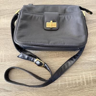 LOT 79L: Black Bags: Adrienne Vittandini, Liz Claiborne, Carlo D'Santi & Nordstrom