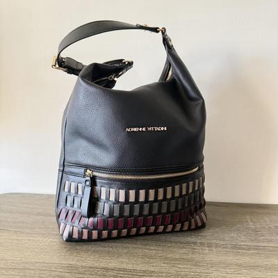 LOT 79L: Black Bags: Adrienne Vittandini, Liz Claiborne, Carlo D'Santi & Nordstrom