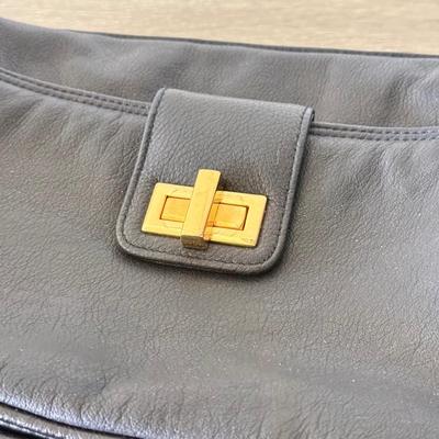 LOT 79L: Black Bags: Adrienne Vittandini, Liz Claiborne, Carlo D'Santi & Nordstrom