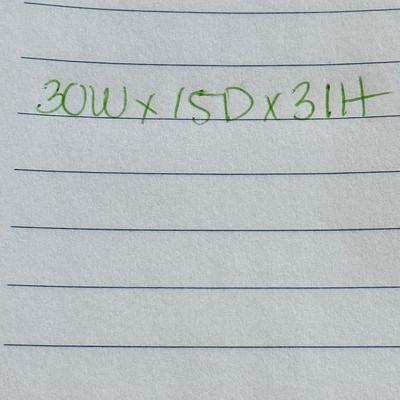 LOT 81F: MCM Brass and Glass Wheeled Bar Cart