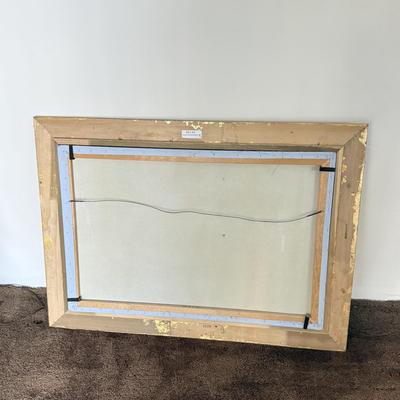 LOT 82F: Signed Roger Brown Landscape Painting (43" x 31.5")