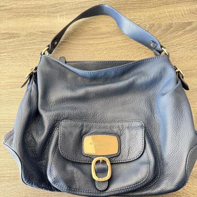 LOT 85L: Blue Bags: Michael Kors, Gloria Vanderbilt, Lamarthi & Four Seasons w/ Tags