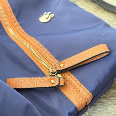 LOT 85L: Blue Bags: Michael Kors, Gloria Vanderbilt, Lamarthi & Four Seasons w/ Tags