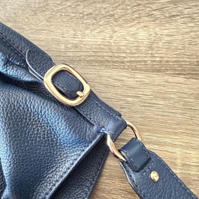 LOT 85L: Blue Bags: Michael Kors, Gloria Vanderbilt, Lamarthi & Four Seasons w/ Tags