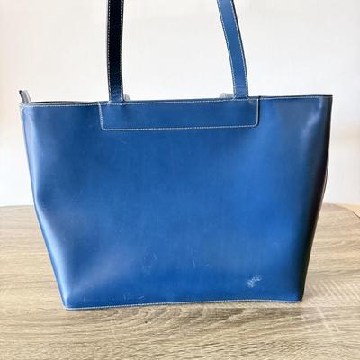 LOT 85L: Blue Bags: Michael Kors, Gloria Vanderbilt, Lamarthi & Four Seasons w/ Tags