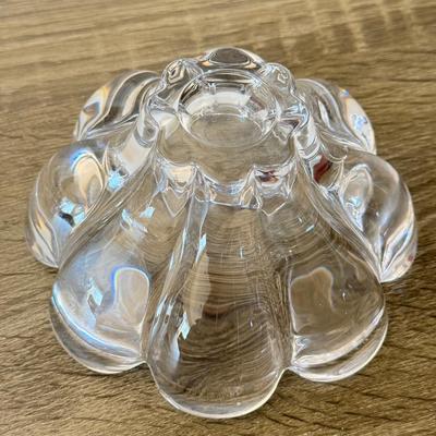 LOT 86F: Crystal Snake, Fenton Glass Swan & Two Candy Bowls