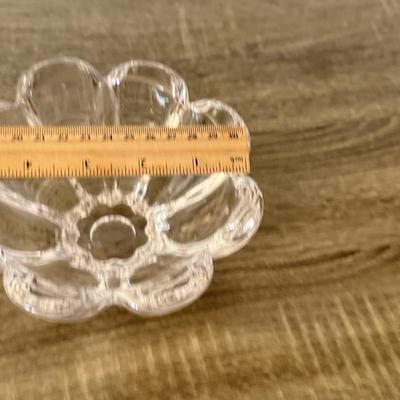 LOT 86F: Crystal Snake, Fenton Glass Swan & Two Candy Bowls