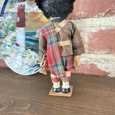 LOT 91F: Trinket collection: British Guard, Lighthouse Stained Glass, Dad's Shoes & More