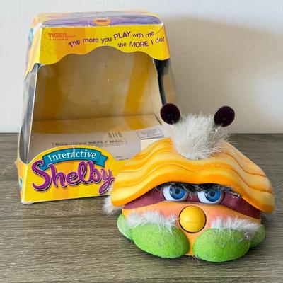 LOT 97K: Tiger Electronics / Hasbro Lemon Drop Shelby w/ Box & Limited Edition Autumn Furby