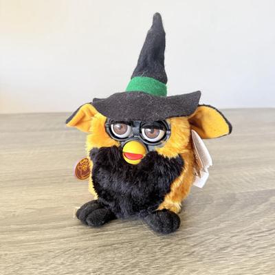 LOT 97K: Tiger Electronics / Hasbro Lemon Drop Shelby w/ Box & Limited Edition Autumn Furby