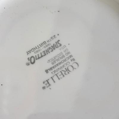 LOT 98K: Spaghettio's & Campbell's Soup Bowls w/ Collection of Campbell's Mugs & Christmas Tree Ornaments