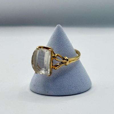 LOT 108J: SCBS 14k Gold Ring size 8 (3.7g)