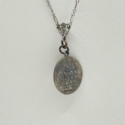 LOT 120J: Sterling Silver 925 Religious Pendants & More (18.49g)