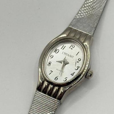LOT 131J: Embassy Quartz, Armitron Diamond Now, Anne Klein Diamond Carriage Quartz & Quartz Watches