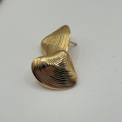 LOT 135J: Monet Clip Earrings, Vendome Ring, Dragonfly Pin & More Jewelry