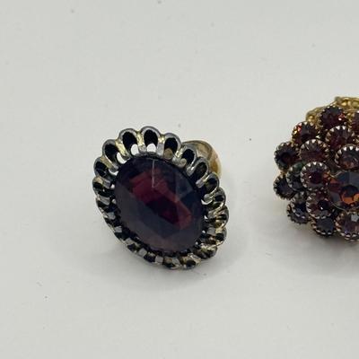 LOT 139J: Colorful Stone Bead Necklaces, Croft & Barrow Drop Earrings, Flower Stretch Bracelet, Watermelon Crystal Bracelet, Colorful...