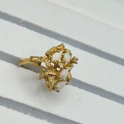 LOT 140J: 18kt HGE / HSE Gold Plated Rings