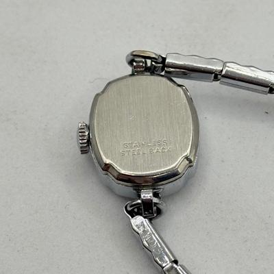 LOT 142: Vintage Stick Pins incl. Gold Fill, Vintage Eldorado 17 Jewels Ladies' Watch & Vintage Bulova 10k Gold Filled Watch Face