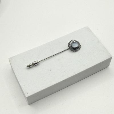 LOT 142: Vintage Stick Pins incl. Gold Fill, Vintage Eldorado 17 Jewels Ladies' Watch & Vintage Bulova 10k Gold Filled Watch Face