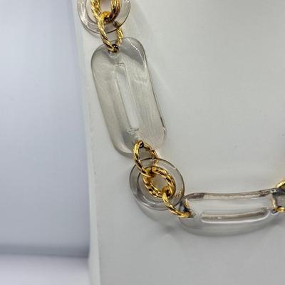 LOT 143J: Goldtone Jewelry: Dana Necklace, Napier Screwback Earrings & More