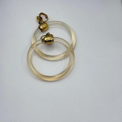 LOT 143J: Goldtone Jewelry: Dana Necklace, Napier Screwback Earrings & More