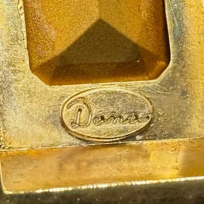 LOT 143J: Goldtone Jewelry: Dana Necklace, Napier Screwback Earrings & More