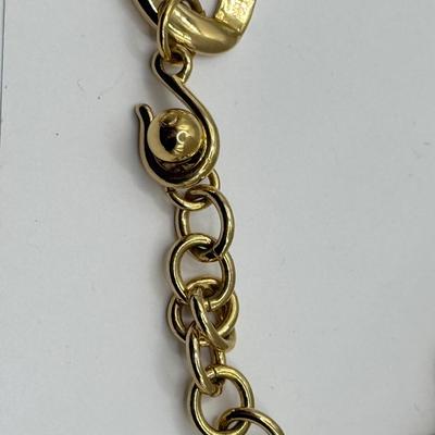 LOT 143J: Goldtone Jewelry: Dana Necklace, Napier Screwback Earrings & More