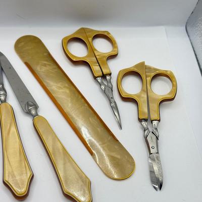 LOT 145J: Vintage Manicure Tools
