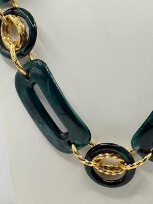 LOT 146: Teal & Turquoise Jewelry: Pendant Necklaces, Pierced Earrings & Rings incl Sara Coventry