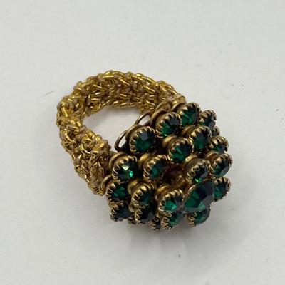 LOT 146: Teal & Turquoise Jewelry: Pendant Necklaces, Pierced Earrings & Rings incl Sara Coventry