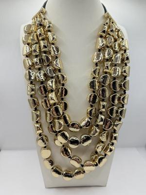LOT 151J: Six Goldtone Necklaces: Chico’s, Macy’s & More