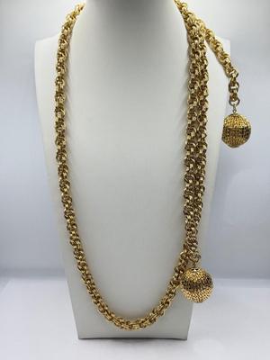 LOT 151J: Six Goldtone Necklaces: Chico’s, Macy’s & More