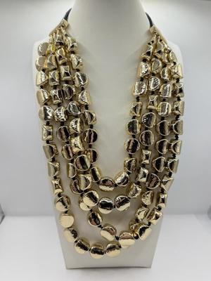 LOT 151J: Six Goldtone Necklaces: Chico’s, Macy’s & More