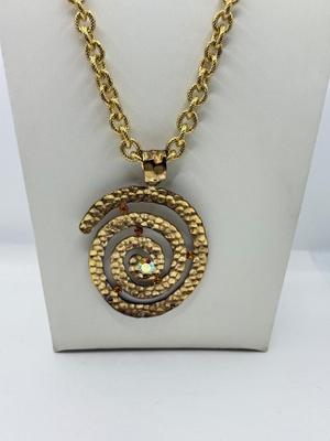 LOT 152J: Collection of Goldtone Fashion Necklaces: NY, Chico’s & More