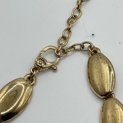 LOT 160J: Goldtone Chain Belts & Necklaces