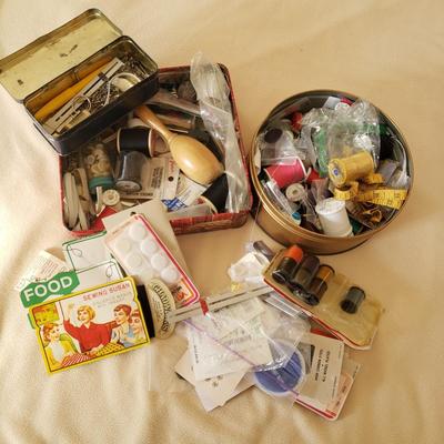 LOT 166Z: Sewing Notions, Rowenta Steamer, Stitch Mate(NIB) & Pack of Wooden Hangers
