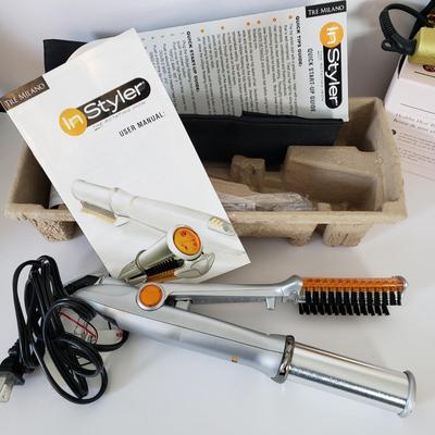 LOT 169Z: Assorted Hair Tools-Straighteners, Curlers, Hair Dryer