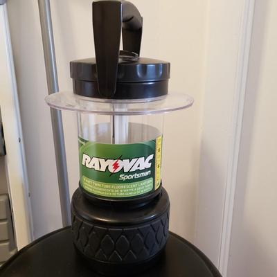 LOT 175X: Step Stools, Folding Seat, Rayovac Lantern & Swivel Mop