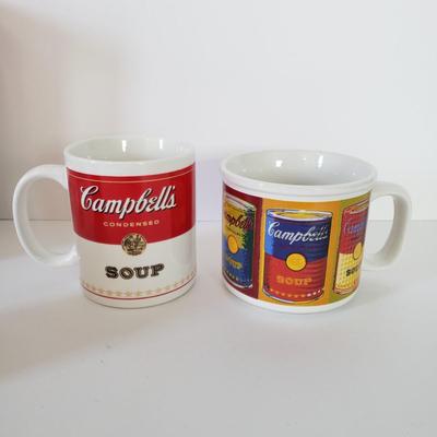 LOT Campbell's Soup Collection: Soup Timer, Glass Canister, Andy Warhol Can & More