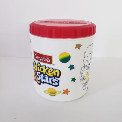 LOT 178Z: Campbell's Soup Collection with Souper Stars on Ice Mug, Andy Warhol Can. Coin Bank & More